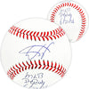 Wander Franco Autographed Official MLB Baseball Tampa Bay Rays "MLB Debut 6/22/21" JSA Stock #215878