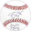 Wander Franco Autographed Official MLB Baseball Tampa Bay Rays "MLB Debut 6/22/21" JSA Stock #215878