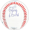 Wander Franco Autographed Official MLB Baseball Tampa Bay Rays "MLB Debut 6/22/21" JSA Stock #215878