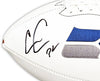 Chris Carson Autographed Seattle Seahawks White Logo Football Fanatics Holo Stock #215882