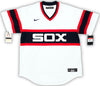 Chicago White Sox Frank Thomas Autographed White Nike Jersey Size L Beckett BAS Witness Stock #215874
