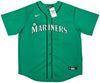 Seattle Mariners Julio Rodriguez Autographed Teal Nike Jersey Size XL JSA Stock #215867