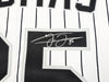 Chicago White Sox Frank Thomas Autographed White Pinstripes Nike Jersey Size L Beckett BAS Witness Stock #215872