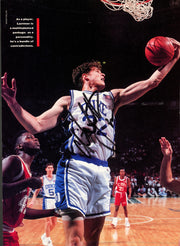 Christian Laettner Autographed 8x11 Magazine Page Photo Duke Blue Devils SKU #243354