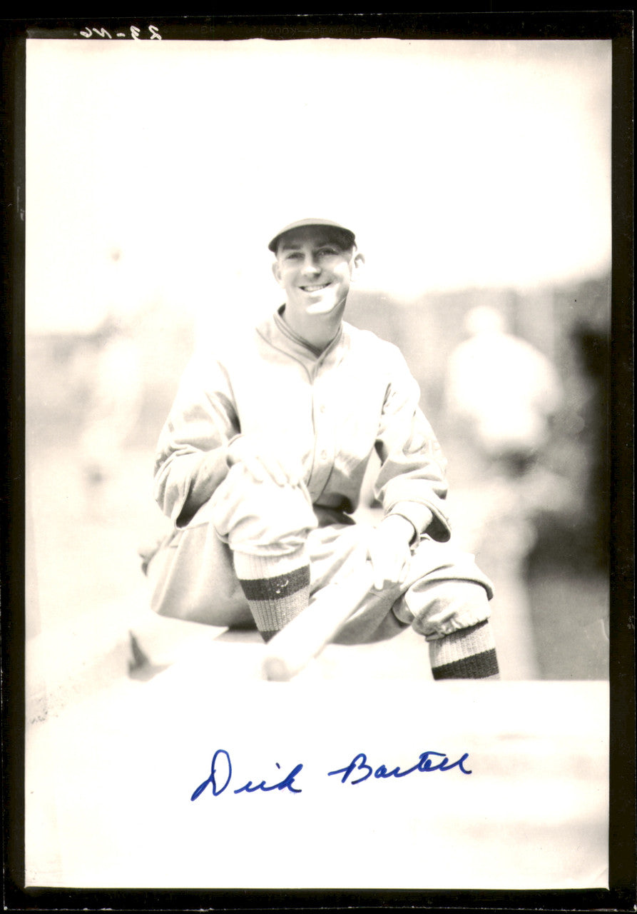 Dick Bartell Autographed 5x7 Photo New York Giants PSA/DNA #H17484