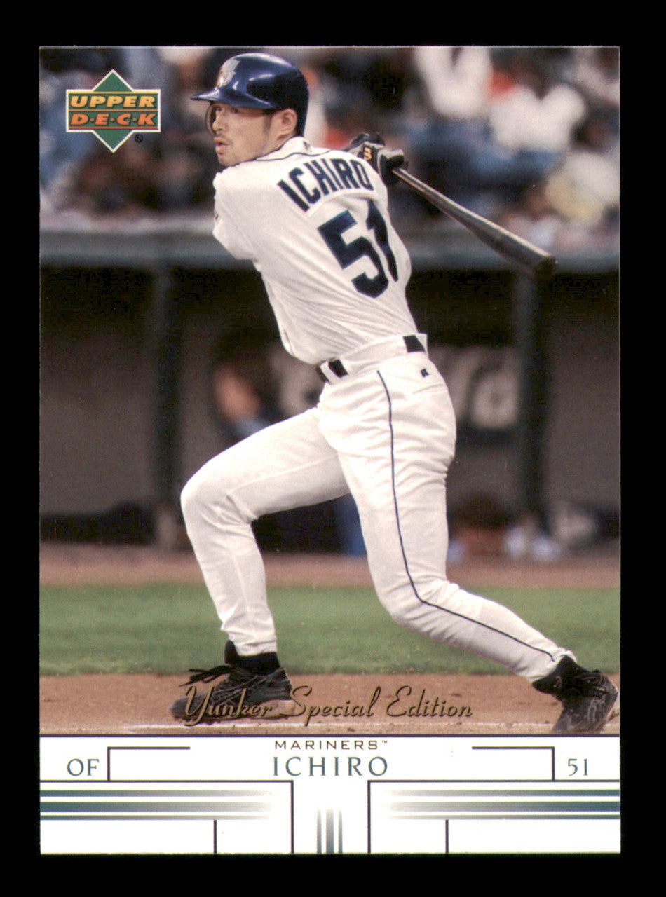 Unsigned Ichiro Suzuki 2002 Upper Deck Yunker Special Edition Card Set (10 Cards) SKU #243409