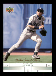 Unsigned Ichiro Suzuki 2002 Upper Deck Yunker Special Edition Card Set (10 Cards) SKU #243409