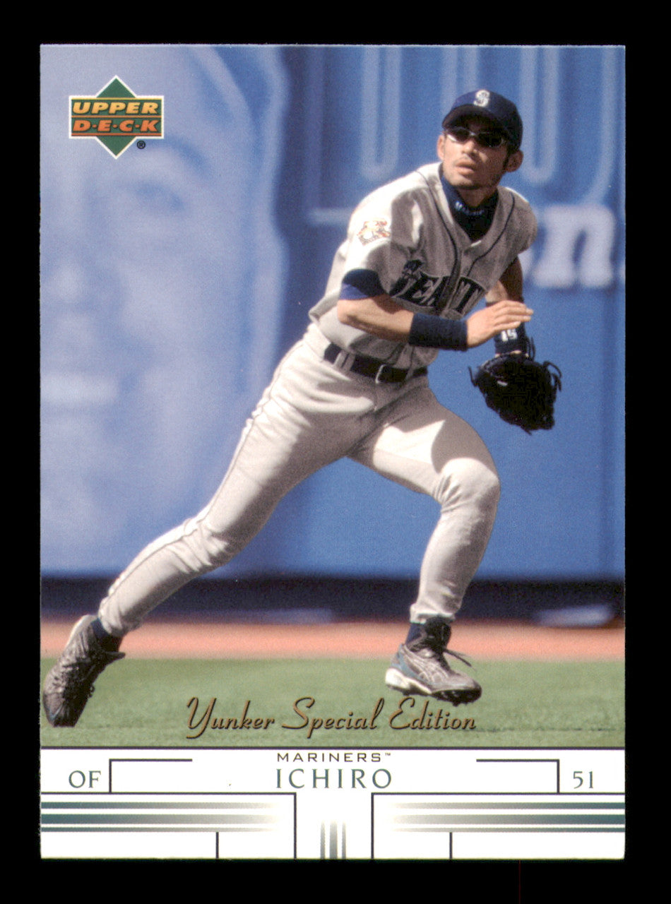 Unsigned Ichiro Suzuki 2002 Upper Deck Yunker Special Edition Card Set (10 Cards) SKU #243409