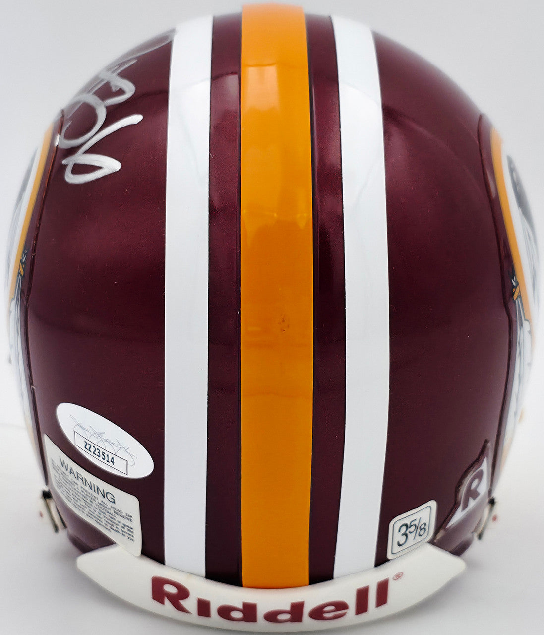 Sean Taylor Autographed Washington Redskins Maroon Red Mini Helmet JSA #ZZ23514