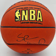 Shawn Kemp Autographed Official NBA Leather Basketball Seattle Supersonics (Flat) JSA #AZ56123