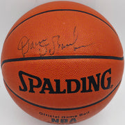 Dave DeBusschere Autographed Official NBA Leather Game Basketball New York Knicks JSA #AV29199