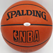 Dave DeBusschere Autographed Official NBA Leather Game Basketball New York Knicks JSA #AV29199