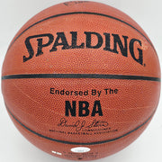 Buck Williams Autographed Official NBA Leather Basketball New Jersey Nets JSA #AZ56115