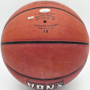 Buck Williams Autographed Official NBA Leather Basketball New Jersey Nets JSA #AZ56115