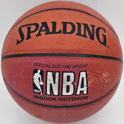 Buck Williams Autographed Official NBA Leather Basketball New Jersey Nets JSA #AZ56115