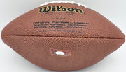 Russell Okung Autographed Official NFL Leather Football Seattle Seahawks (Flat) MCS Holo #64072