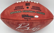 Bobby Wagner Autographed Official NFL Leather Game Football Seattle Seahawks MCS Holo #64073