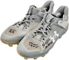Gunnar Henderson Autographed Grey Under Armour Yard MT Game Used Rookie Cleats Baltimore Orioles "AL ROY 23 Game Used" Dual Signed Beckett BAS QR #1W492691 & #1W492692