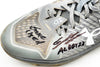 Gunnar Henderson Autographed Grey Under Armour Yard MT Game Used Rookie Cleats Baltimore Orioles "AL ROY 23 Game Used" Dual Signed Beckett BAS QR #1W492691 & #1W492692