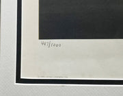 Wilt Chamberlain & John Havlicek Autographed Framed 18x22 Lithograph Photo #447/1000 Beckett BAS #AE08297