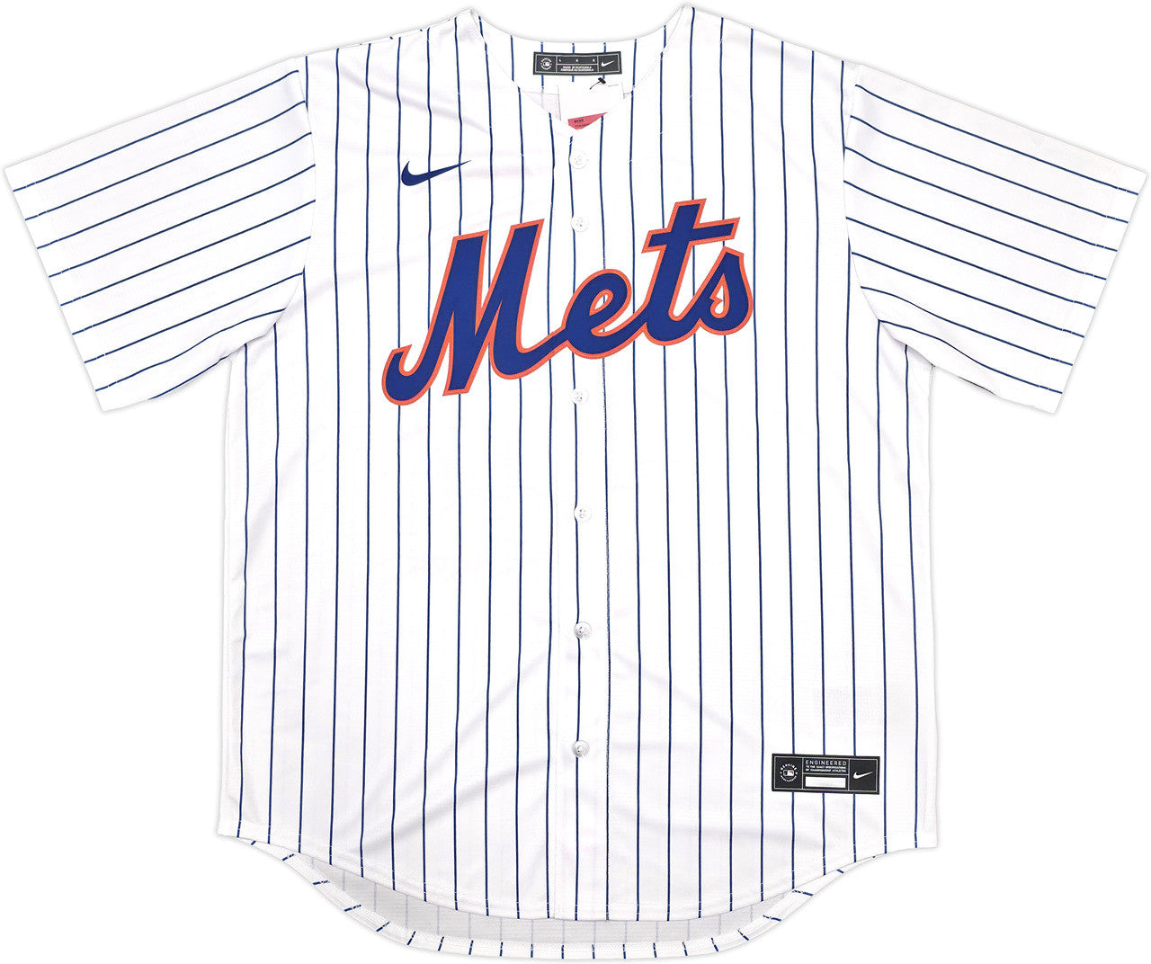 New York Mets Juan Soto Autographed White Nike Jersey Size L Beckett BAS QR Stock #242671