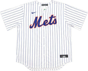 New York Mets Juan Soto Autographed White Nike Jersey Size XL Beckett BAS QR Stock #242672