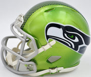 Ernest Jones IV Autographed Seattle Seahawks Flash Green Speed Mini Helmet MCS Holo Stock #242557