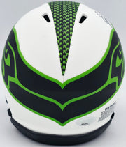 Ernest Jones IV Autographed Seattle Seahawks Lunar Eclipse White Speed Mini Helmet MCS Holo Stock #242555