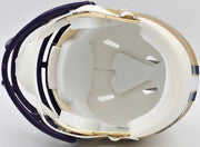 Michael Penix Jr. Autographed Washington Huskies Gold Speed Mini Helmet Beckett BAS Witness Stock #242577