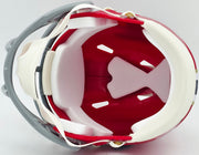Michael Penix Jr. Autographed Atlanta Falcons 1966-69 Throwback Red Speed Mini Helmet Beckett BAS Witness Stock #242575