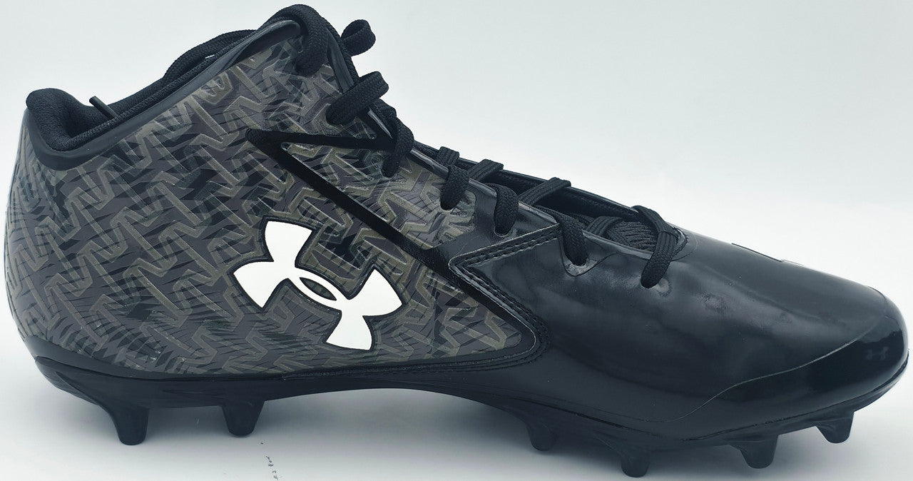 Ernest Jones IV Autographed Pair of Black Under Armour Cleats Seattle Seahawks Size 10.5 MCS Holo Stock #242563