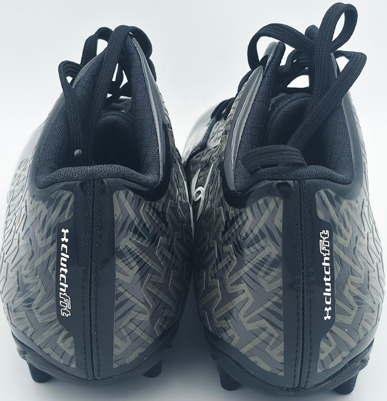 Ernest Jones IV Autographed Pair of Black Under Armour Cleats Seattle Seahawks Size 10.5 MCS Holo Stock #242563