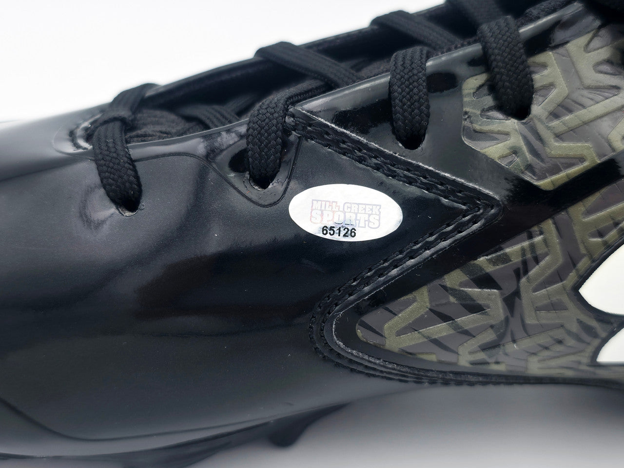 Ernest Jones IV Autographed Pair of Black Under Armour Cleats Seattle Seahawks Size 10 MCS Holo Stock #242564