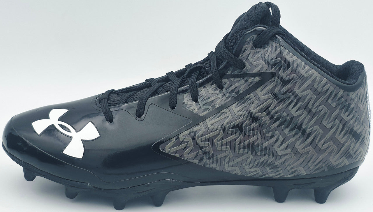 Ernest Jones IV Autographed Pair of Black Under Armour Cleats Seattle Seahawks Size 10 MCS Holo Stock #242564