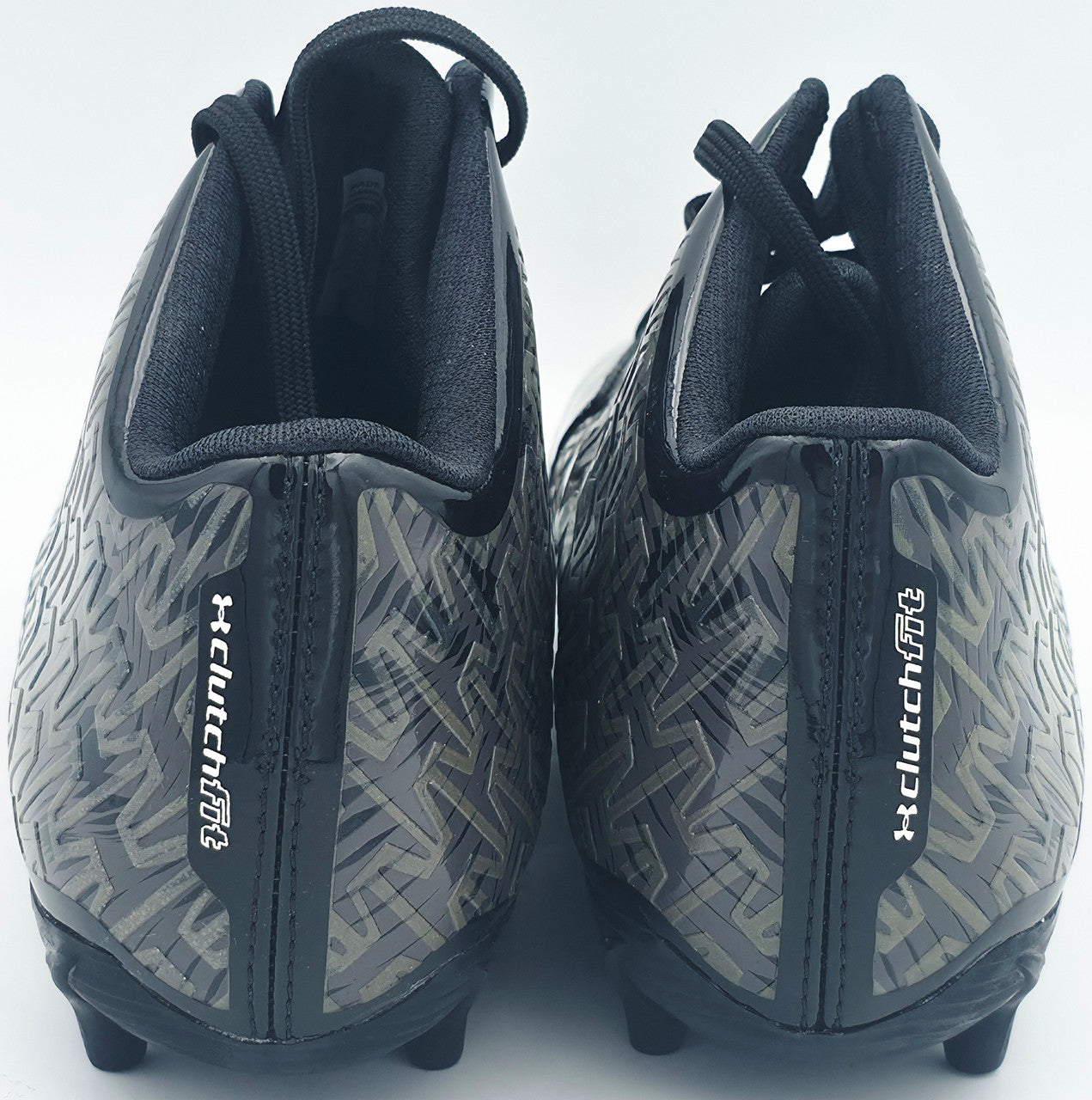Ernest Jones IV Autographed Pair of Black Under Armour Cleats Seattle Seahawks Size 10 MCS Holo Stock #242564