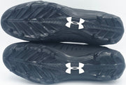Michael Penix Jr. Autographed Pair of Black Under Armour Team Fierce MC Cleats Atlanta Falcons Size 12 Beckett BAS Witness Stock #242578