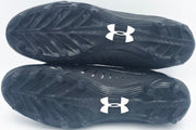 Michael Penix Jr. Autographed Pair of Black Under Armour Team Fierce MC Cleats Atlanta Falcons Size 13 Beckett BAS Witness Stock #242579