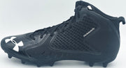 Michael Penix Jr. Autographed Pair of Black Under Armour Team Fierce MC Cleats Atlanta Falcons Size 13.5 Beckett BAS Witness Stock #242580