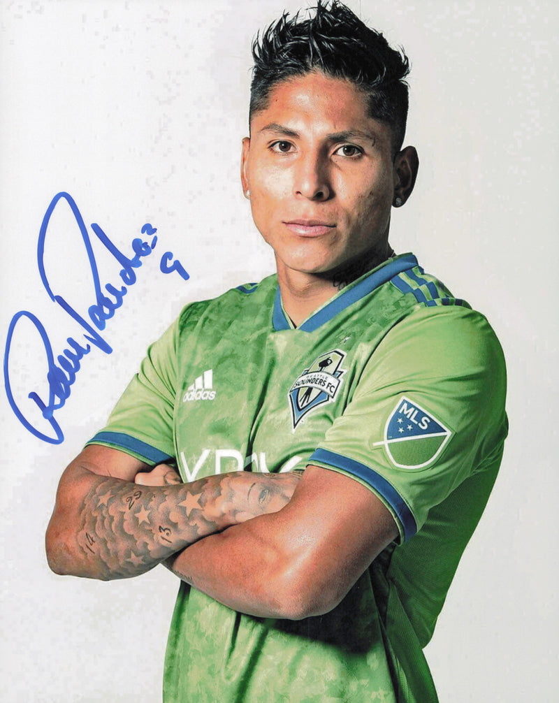 Raul Ruidiaz Autographed 8x10 Photo Seattle Sounders SKU #244073
