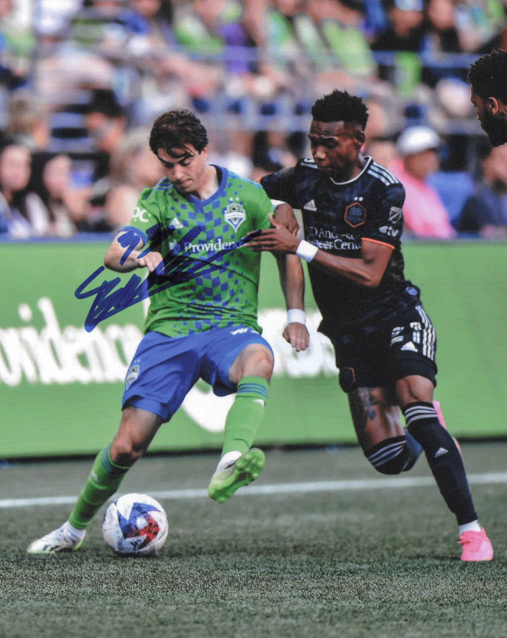 Lody Baker Autographed 8x10 Photo Seattle Sounders SKU #244100