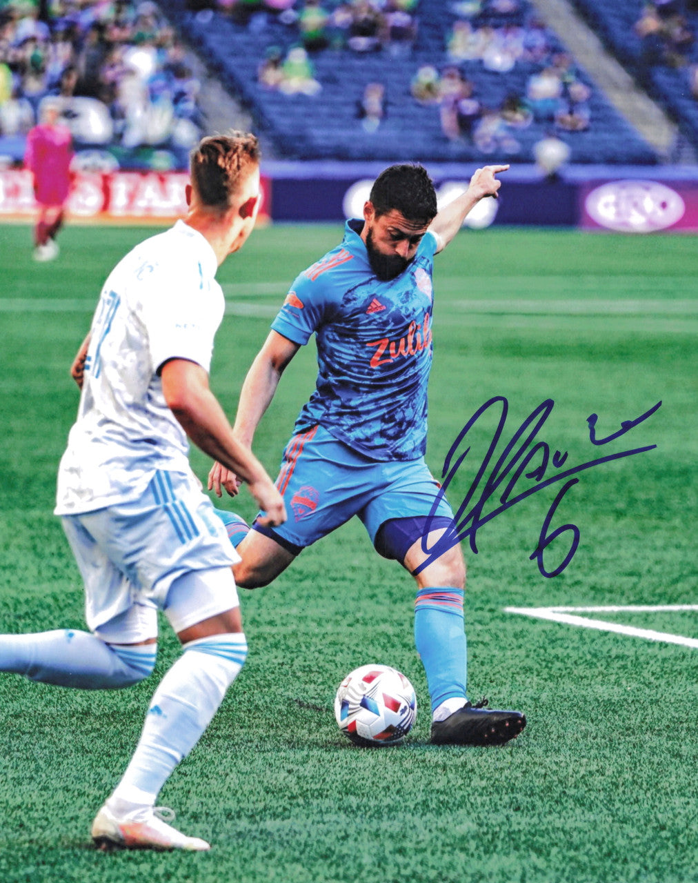 Joao Paulo Autographed 8x10 Photo Seattle Sounders SKU #244119