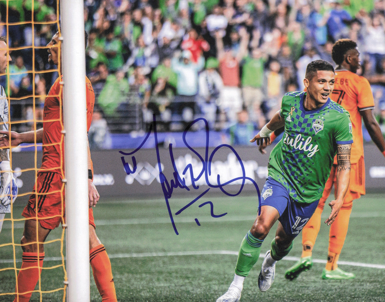 Fredy Montero Autographed 8x10 Photo Seattle Sounders SKU #244138