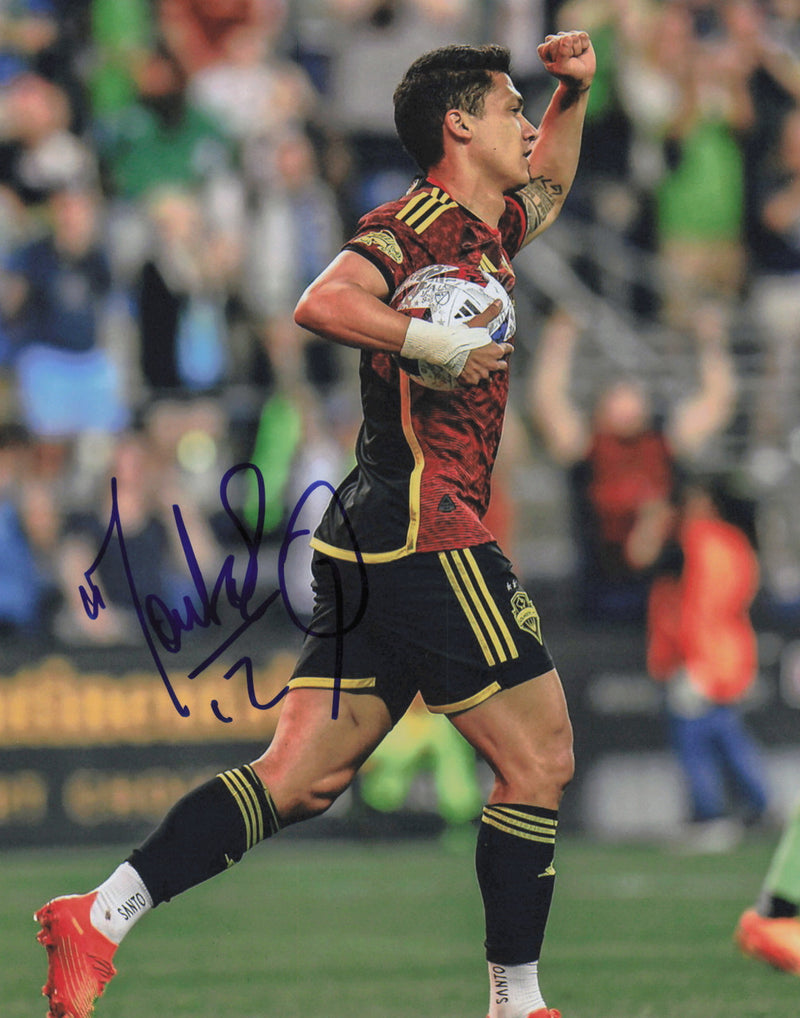 Fredy Montero Autographed 8x10 Photo Seattle Sounders SKU #244148