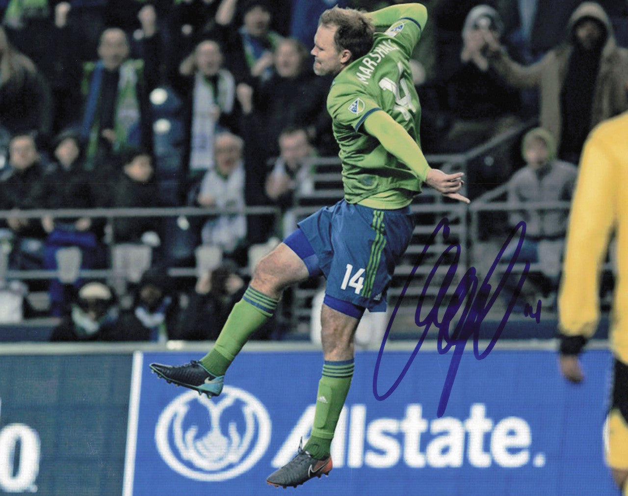 Chad Marshall Autographed 8x10 Photo Seattle Sounders SKU #244151