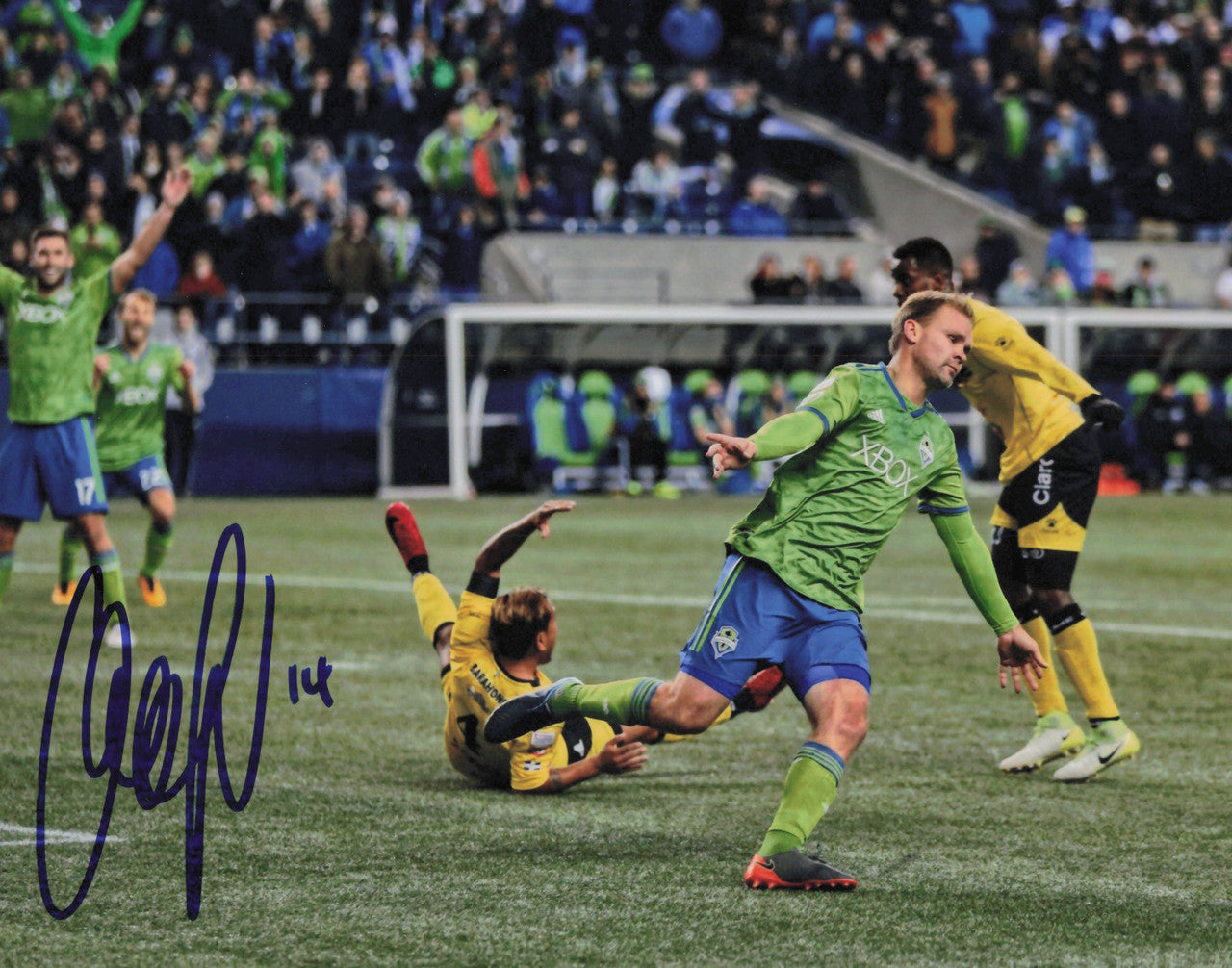 Chad Marshall Autographed 8x10 Photo Seattle Sounders SKU #244152