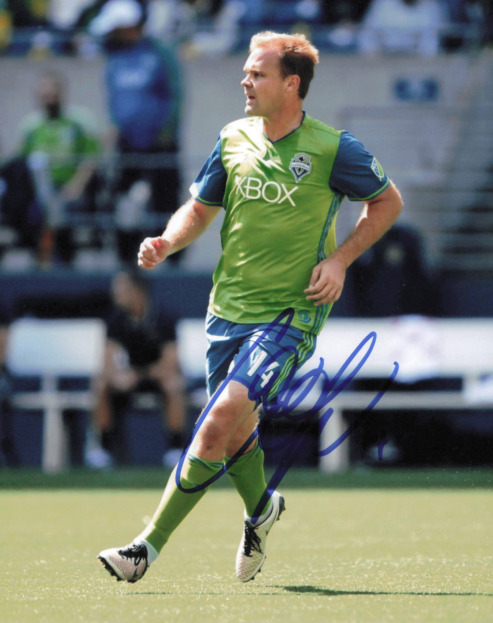 Chad Marshall Autographed 8x10 Photo Seattle Sounders SKU #244158