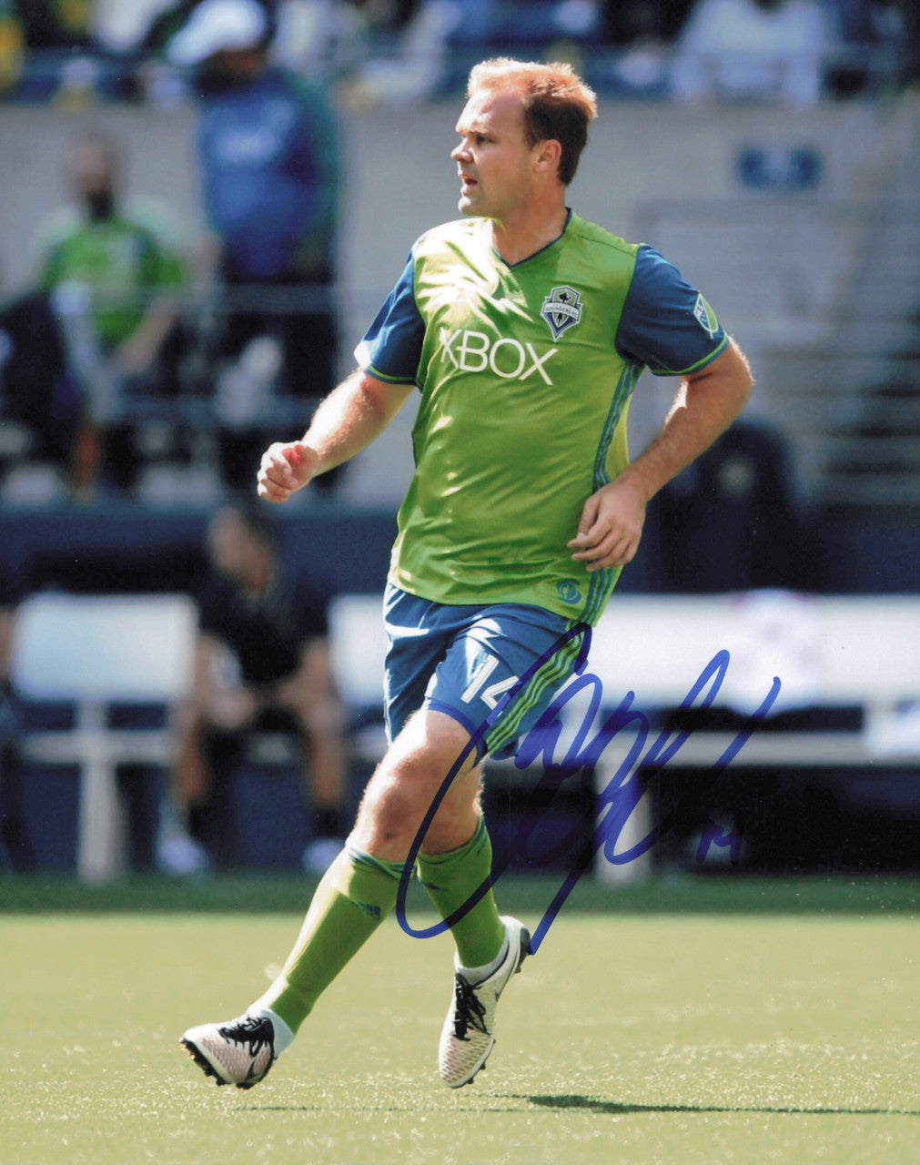 Chad Marshall Autographed 8x10 Photo Seattle Sounders SKU #244159