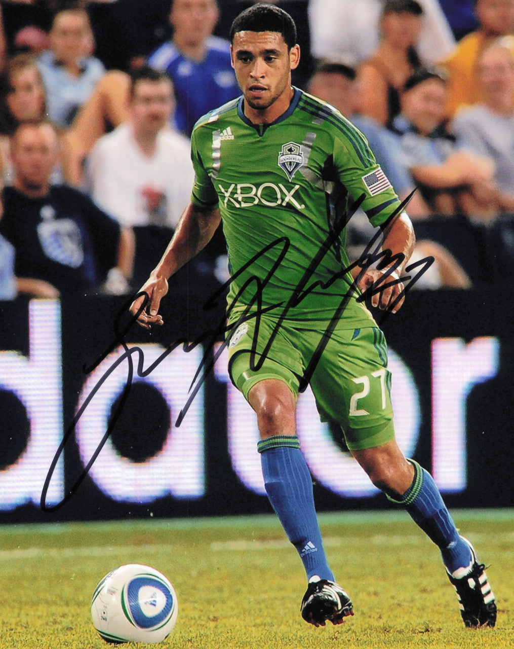 Lamar Neagle Autographed 8x10 Photo Seattle Sounders SKU #244161