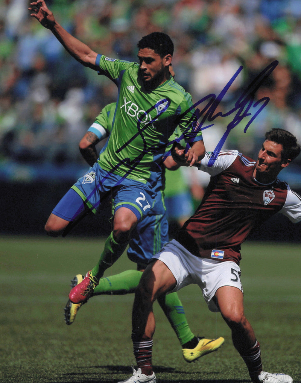 Lamar Neagle Autographed 8x10 Photo Seattle Sounders SKU #244166