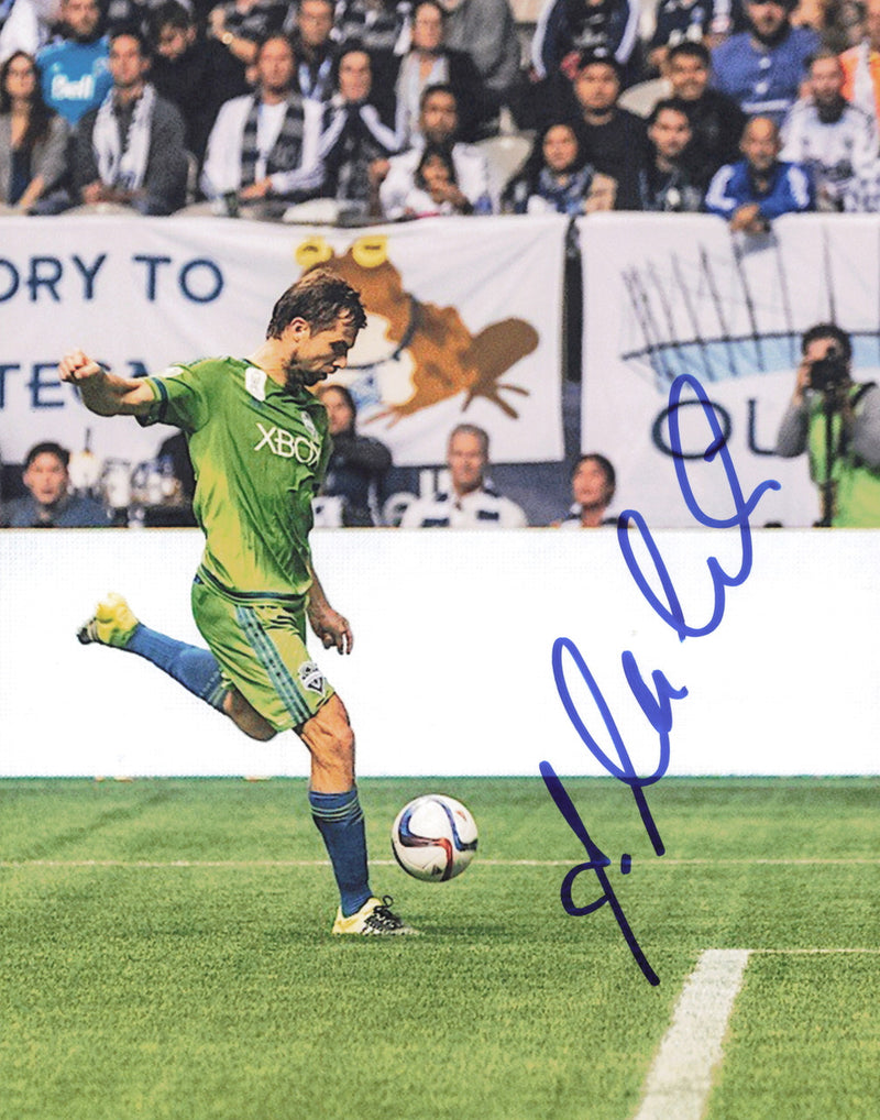 Andres Ivanschitz Autographed 8x10 Photo Seattle Sounders SKU #244174